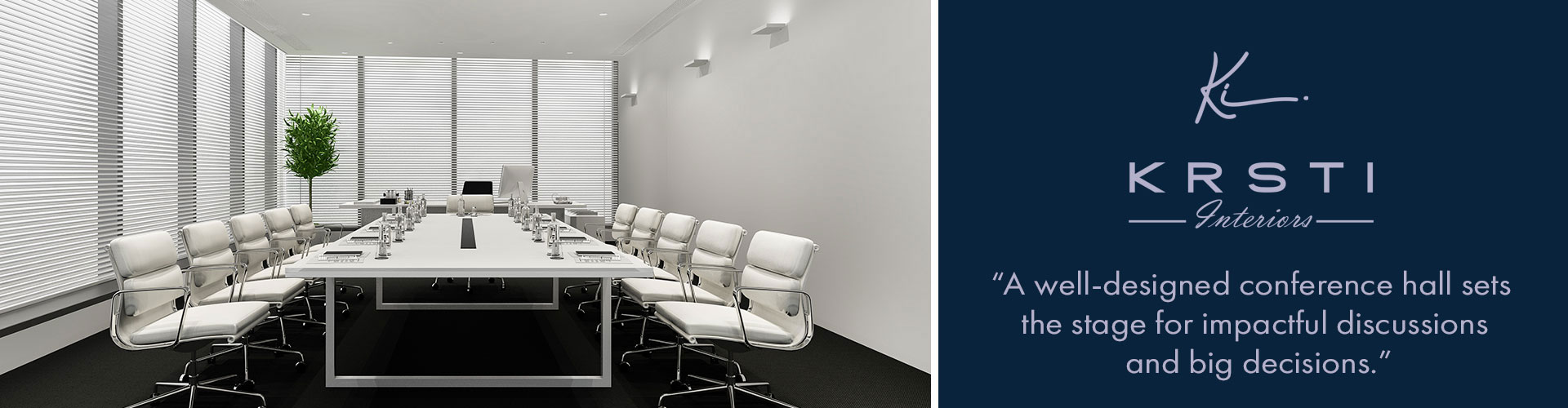 Conference Hall - Krstiinteriors